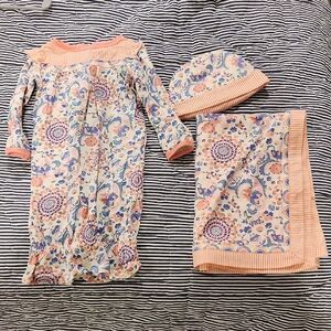 Little Maven Girls 3 Piece Floral Set